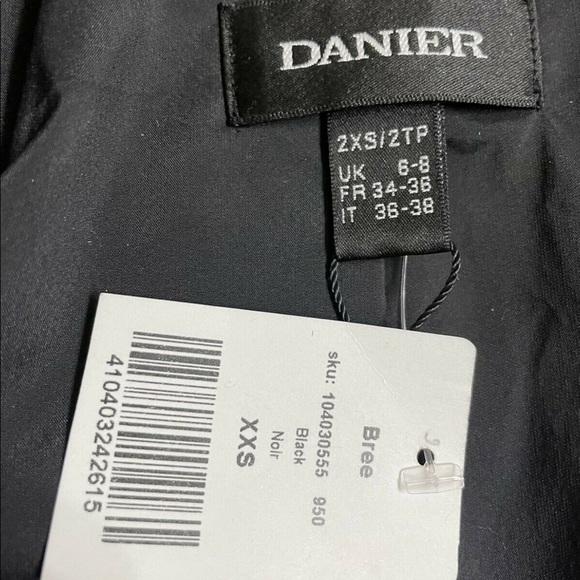 Daniel Leather jacket black NWT - Picture 3 of 3